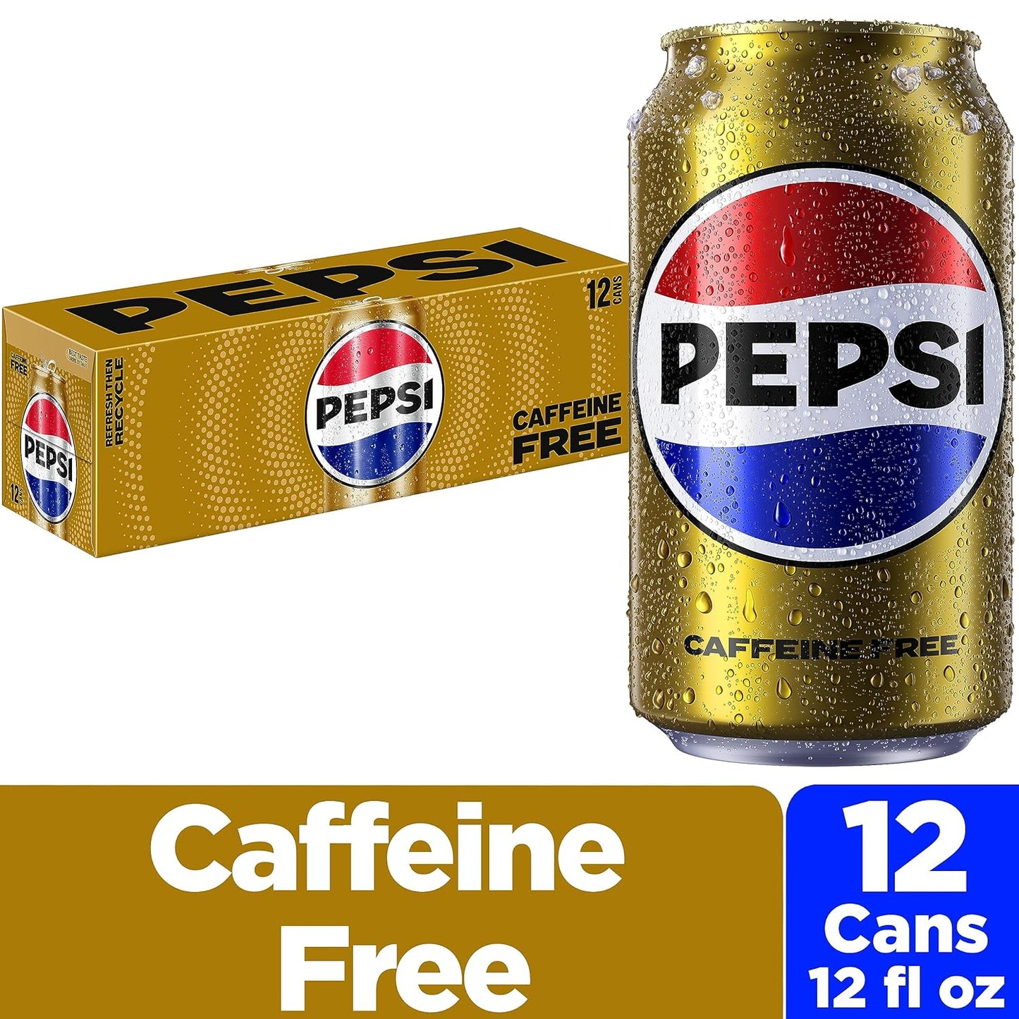 PEPSI CAFFEINE FREE 12PK